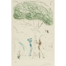 Salvador Dalí - Tristan et Iseult 1970 Picture 5 Poster Canvas Movie Film Print