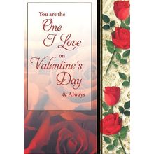 You Are The One I Love on Valentine's Day - Valentine's Greeting Card - 53181