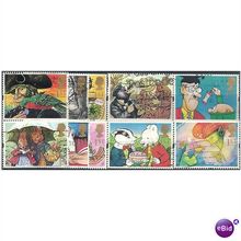 1993 Greetings (Rupert) Set SG1644-1653 Fine Used