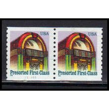 2911 25c Juke Box Fine MNH CNP Left 111111 PA1672