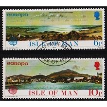 Isle of Man. 1977 Set(2) S.G.97/98 Used