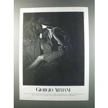 1981 Giorgio Armani Women's Fashion Ad