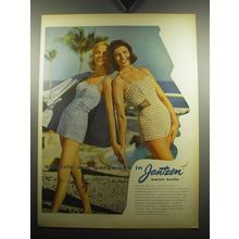 1957 Jantzen Mayflower Swimsuit Ad - All girls are gorgeous in Jantzen