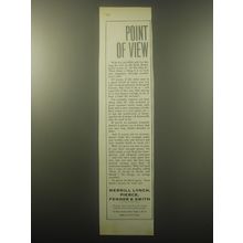 1959 Merrill Lynch Ad - Point of view