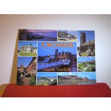 multiview, CROMER, NORFOLK. used postcard by J Salmon =