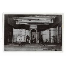 The London Coliseum, Scene Setting, London, RP Postcard.
