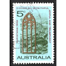 AUSTRALIA 1968: CHRISTMAS - 5c USED (G4)