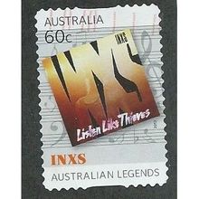 AUS 2013 60c (S/A) 'AUSTRALIAN LEGENDS- INXS' FINE USED (EBID36-165)