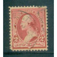 Used 220 2c George Washington Fine A13719