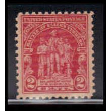 680 2c Fallen Timbers Barely Clears MNH O1650