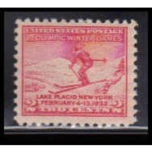 716 2c Lake Placid Fine Plus MNH O4586