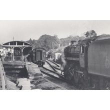 Engine 76065 Lymington Pier Waterloo Stationi in 1961 Old Train Railway Postcard