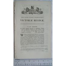 1854 Act of Parliament: administer Oaths substitute Stamps, High Court Admiralty