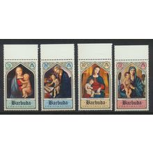 Barbuda Stamps Scott #99 To 102, Mint Never Hinged, Christmas 1971