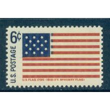 1346 6c Fort McHenry Flag Fine MNH MA0404