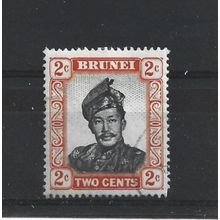 Brunei.SG101 2c Sultan Omar Ali Saifuddin.Fine Used.Aug25c