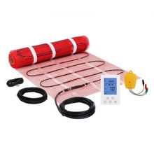 Floor Heating Mat, 20 Sq. ft, Electric Radiant In-Floor Heated Warm System w...