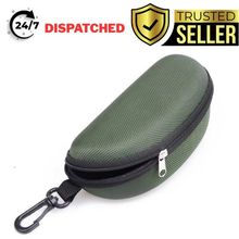 Portable Zipper Eye Glasses Sunglasses Hard Case Box Protector Large Hold Gift