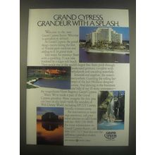1985 Hyatt Regency Grand Cypress Resort Ad - Grandeur