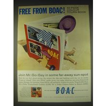 1962 BOAC Aviation Advertisement