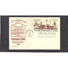 FDC Artmaster UX104 13c Dominguez Adobe (Cachet-U/A) CV40164