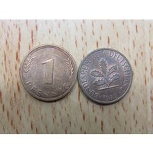 1982j 1 Pfennig Germany Coin