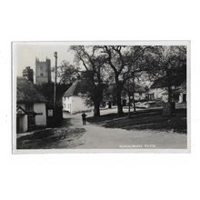 North Bovey, Devon, RP Postcard.