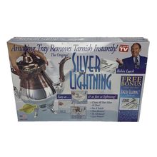 Silver Lightning Cleaner Tarnish Remover With Bonus Jewelry Lightning