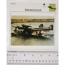 Blohm und Voss Bv 138 - Germany - Seaplane - Collectors Club Card