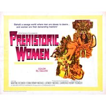 Prehistoric Women 1966 02 Poster Canvas Movie Film Print A0 A1 A2 A3 A4 A5 A6 Ar