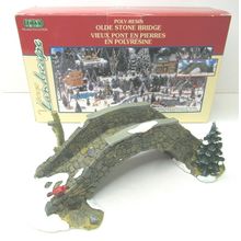 LEMAX Village Christmas Collection Olde Stone Bridge 03328AM Xmas Village Figure