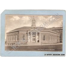 CT Manchester Postcard Post Office ct_box3~1106