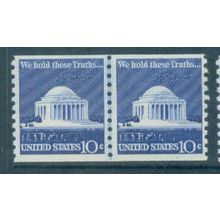 1520 10c Jefferson Memorial Fine MNH CLP B0863