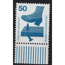 GERMANY BUND [1971] MiNr 0700 A URand ( **/mnh )