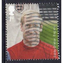 GB 2013 Football Heroes - Bobby Charlton 1st Sheet Used