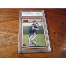 1996 Bowman, Graded Near Mint 8, RUSSELL BRANYAN, Indians, Red