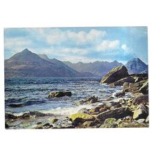 THE CUILLINS & LOCH SCAVAIG, Isle of Skye unused postcard J.Arthur Dixon 4745 =