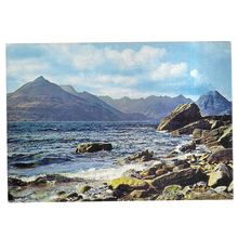 THE CUILLINS & LOCH SCAVAIG, Isle of Skye unused postcard J.Arthur Dixon 4745 #