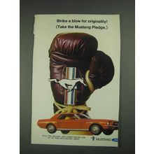 1967 Ford Mustang Ad - Strike Blow for Originality