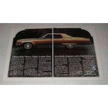 1972 Oldsmobile Ninety-Eight Car Ad - Plush Elegance