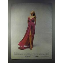 1980 Vanity Fair Lace-Edged Gown Ad