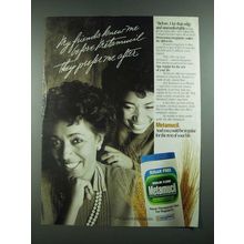 1988 Metamucil Fiber Ad - My Friends New Me Before Metamucil