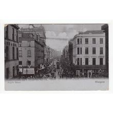 Argyle Street Glasgow 1906 Postcard Caledonia Series