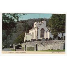 Selworthy Church Somerset Postcard C16D