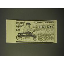 1909 Hill Standard Mfg. Irish Mail Ad - Strong Children
