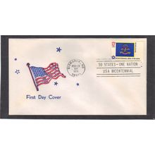 FDC 1671 13c North Dakota (Unkn Cachet-U/A) CV39499