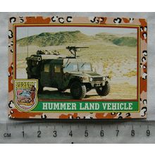 1991 Topps Desert Storm No. 44 Hummer Land Vehicle