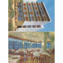 Hotel Estrella Del Mar Restaurant 2x Costa Del Sol Spanish Postcard s