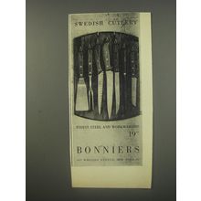 1956 Bonniers Swedish Cutlery Advertisement