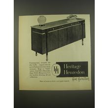 1956 Heritage Henredon Buffet Advertisement